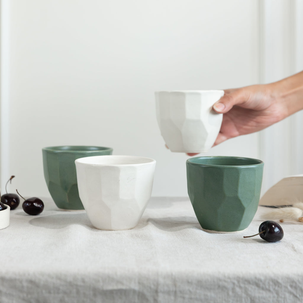 Faceted Cup